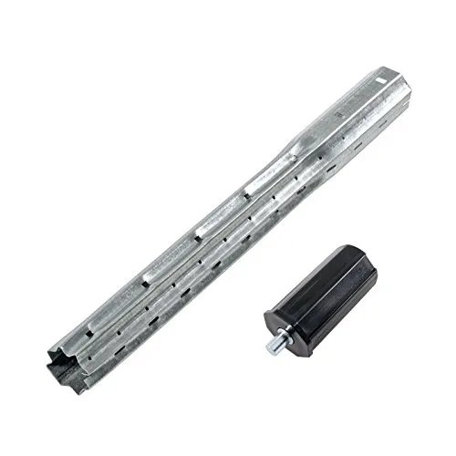 3T-MOTORS Rolladenwelle 40 cm SW40, 8-kant, Wellenset mit Kapsel, Stahlwelle, Teleskopwelle, Verlängerungsstück, Rollladen-Welle, Welle, Rollladenwelle achtkant für Rolladen, Rolladenmotor