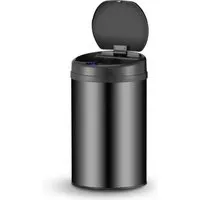 Juskys Mülleimer 30 L mit Sensor in schwarz von Juskys