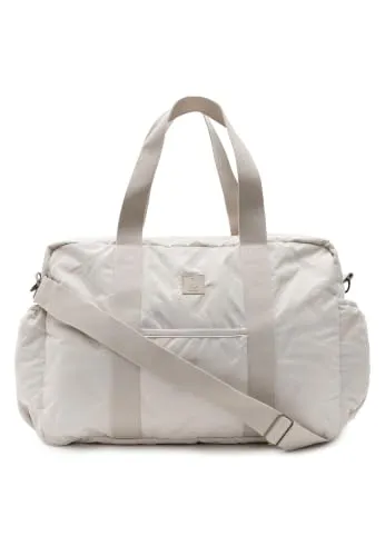 Jollein Wickeltasche Embossed Lily in beige von Jollein
