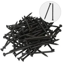 Prima-Online Schnellbauschraube 1kg Schnellbauschrauben Grobgewinde PH2 Universal Gipskarton-Schraube, 3,9 x 55 mm 3,9 x 55 mm - 1kg = 403 Stk