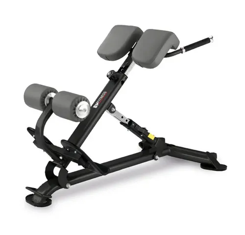 Sport-Knight® Rückentrainer - Höhenverstellbar & mit Haltegriffen - Höhenverstellbarer Rückentrainer in Schwarz mit Haltegriffen für flexibles Training. Ideal zur Stärkung der Rückenmuskulatur und Anpassung an individuelle Bedürfnisse.
