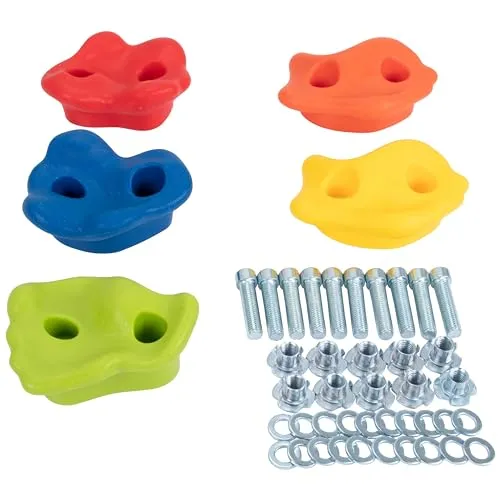Spielturmking Klettersteine, Klettergriffe inkl., 10 Stück von Spielturmking