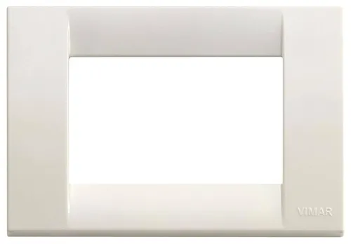 IDEA PLACCA TECNOPOLIMERO 3 Module WEISS FARBE 16743.04