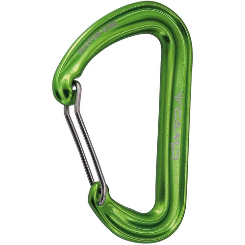 Camp Photon Wire Karabiner (Größe One Size, gruen)
