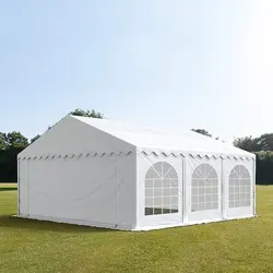 TOOLPORT PRO 6x6m Partyzelt in weiß von Toolport