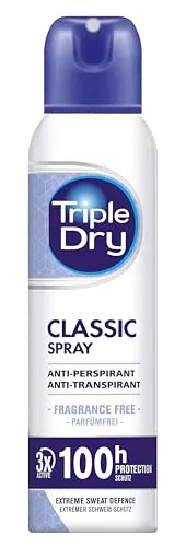 Triple Dry Anti-Transpirant Spray 150ml