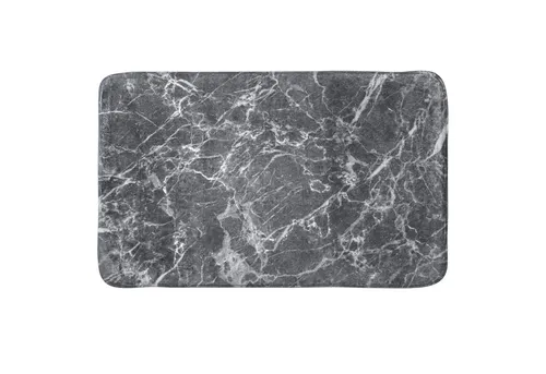 Sanilo Badematte Marmor Grau, rutschhemmend, waschbar, schnelltrocknend, Polyester, rechteckig, sehr weich, hochwertig & modern, 50 x 80 cm oder 70 x 110 cm
