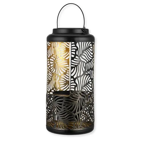 REV Solar FlowerPower XL - 6h Leuchtdauer - Solarleuchte für den Außenbereich, mit 6 Stunden Leuchtdauer und IP44-Schutz, ideal für Garten und Terrasse.