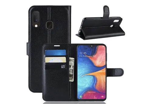 betterfon Handyhülle Handytasche für Samsung Galaxy A20e SM-A202 Buchhülle, Wallet Case mit Kartenfächern Magnetverschluss und weicher Innenhülle