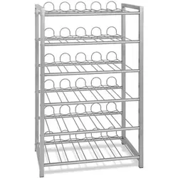 HAKU Möbel Weinregal alu 54 x 31 x 90 cm von HAKU Möbel