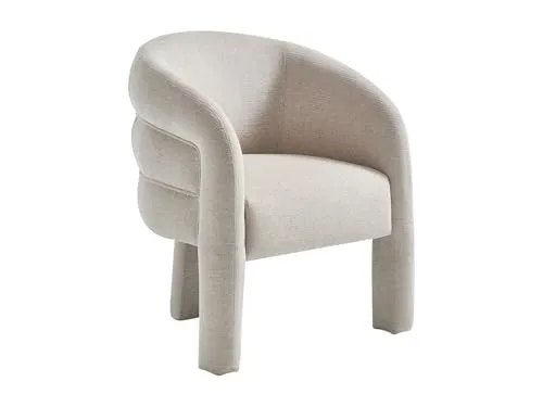 Vente-unique - Sessel aus Strukturiertem Stoff, Beige ZELUVA