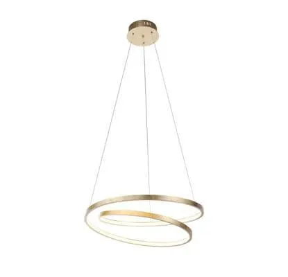 Neuhaus Leuchten LED-Pendelleuchte gold 2472-12 - Elegante Pendelleuchte in Gold, stufenlos dimmbar über Wandschalter, ideal für stimmungsvolle Beleuchtung in jedem Raum. Perfekt für moderne Wohnkonzepte.