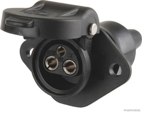 Herth+buss Elparts Steckdose 51305135 - Zubehör für Autoanhänger, hochwertige Steckdose für zuverlässige Stromversorgung und einfache Installation.