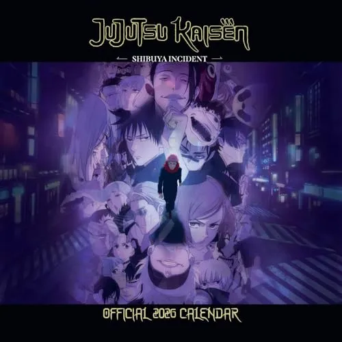 JUJUTSU KAISEN 2026 SQUARE CALENDAR