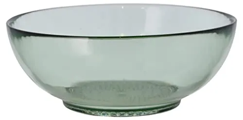 BITZ Kusintha Schale, Schüssel aus Glas, 20 cm, Grün von Bitz