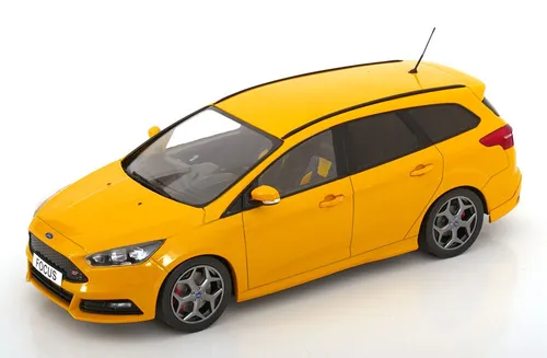 MCG Ford Focus ST Turnier 2014 Yellow Metal 1:18 - Modellauto im Maßstab 1:18, detailgetreu und perfekt für Sammler und Autofans.