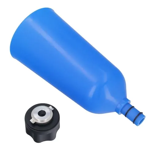 GEPCO 2L Ölfüller Öl-Einfülltrichter mit Bajonettadapter Motoröl Trichter Adapter kompatibel mit Audi Bmw Mercedes Porsche mit Bajonett-Deckel