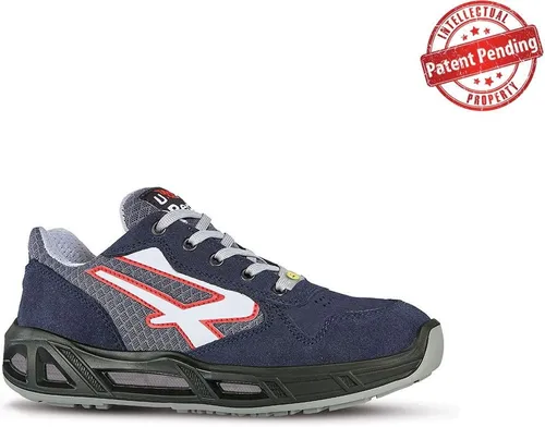 U-Power Active Carpet ESD S1P SRC Sicherheitsschuh blau 35 - Robuster Sicherheitsschuh in Größe 35, Farbe Blau, mit strapazierfähigem Polyester-Obermaterial und Sicherheitsklasse S1P für optimalen Schutz im Arbeitsalltag.