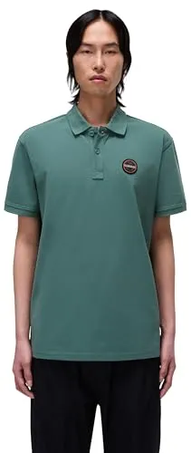 Napapijri Herren,Poloshirt Epy mit Kurzen Ärmeln,Grün,XXL