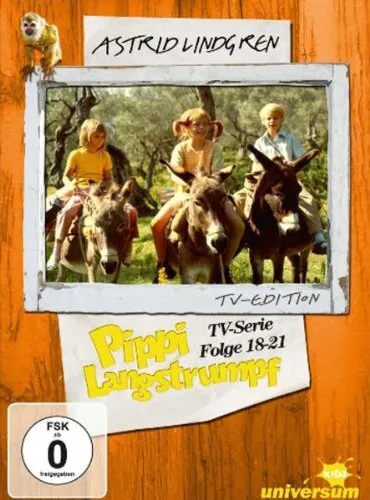 Pippi Langstrumpf - TV-Serie, Folge 18-21 (DVD) NEU