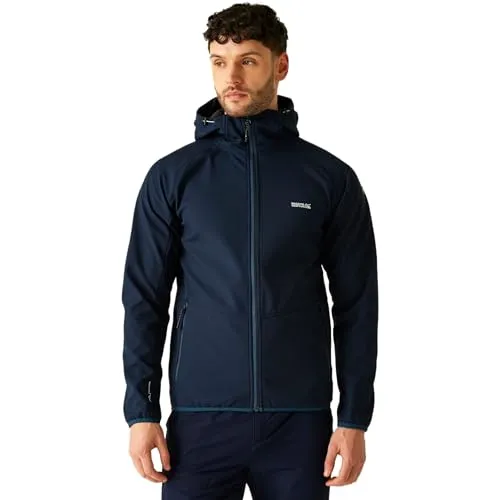 Regatta Herren Arec III Softshell Jacke Wasser abweisend Midlayer Hiking Outdoor Top