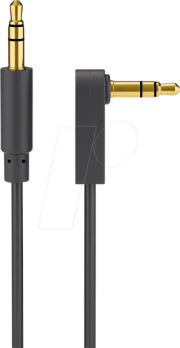 GOOBAY 59526 - Audio Kabel, 3,5 mm Stereo Klinkenstecker, 5 m