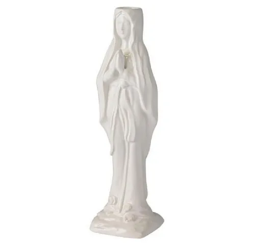 Giftcompany Windlicht Kerzenleuchter Cadonna Madonna Weiß (25cm)
