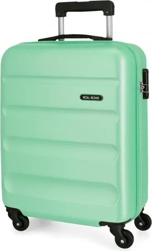 ROLL ROAD Flex Turquesa, ABS Reisekoffer, 55x38x20cm, 35L, 584916B (klein)