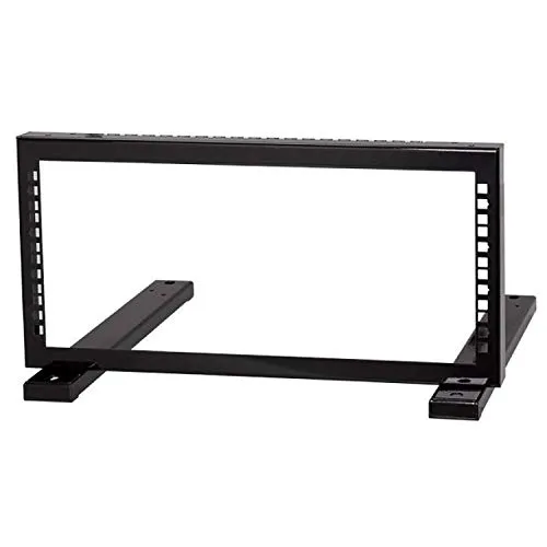 Stalflex Server Netzwerkschrank 4U - Hochbelastbares Open Frame Rack - Computer- & Server-Racks - Ergonomisches Design für einfache Handhabung und Organisation Ihrer Geräte; ideal für effiziente Netzwerkverwaltung zu Hause und im Büro.