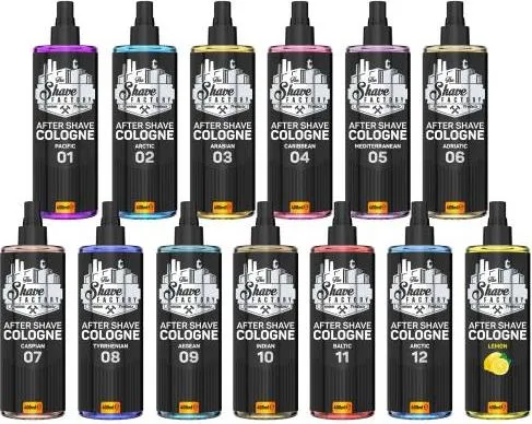The Shave Factory – Caribbean 04 After Shave Cologne Spray – Eau de Parfum After Shave 400ml