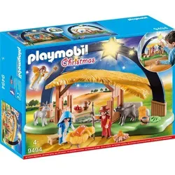 PLAYMOBIL 9494 Lichterbogen Weihnachtskrippe