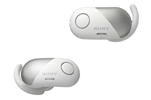 Sony WF-SP700N - True Wireless Sportkopfhörer, spritzwassergeschützt und mit individueller Geräuschunterdrückung für ungestörten Musikgenuss