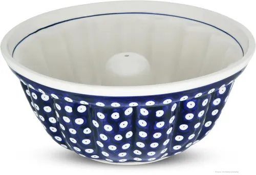 Bunzlauer Keramik Rührkuchen Backform Gugelhupf Ø27 cm - Handgefertigte Backform aus Keramik, ideal für köstliche Rührkuchen. Pflegeleicht, mikrowellengeeignet und spülmaschinenfest – perfekt für den täglichen Einsatz!