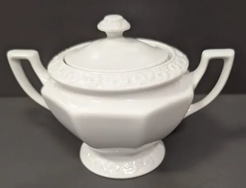 Rosenthal Classic Maria Zuckerdose Nr. 3 in weiß von Rosenthal