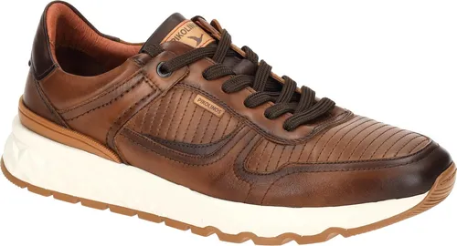 Pikolinos ARANDA Herrenschuhe - Bequeme Schnür Halbschuhe in Braun - Laufschuhe mit hohem Tragekomfort, ergonomischen Sohlen und rutschhemmender Laufsohle für optimalen Halt. Ideal für stilbewusste Herren, die Komfort schätzen.