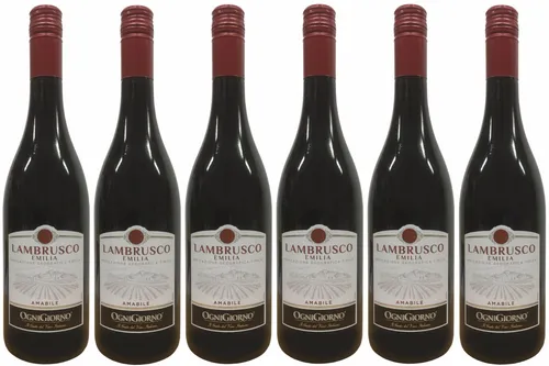  8,5%Vol 7,33€/L) Zonin Lambrusco Dell'Emilia Amabile Ognigiorno IGT(6 x 0,75l