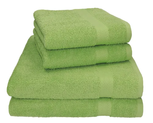 Betz Handtuch Set 4-tlg. PREMIUM 2 Handtücher und 2 Duschtücher, 100% Baumwolle (4-St)