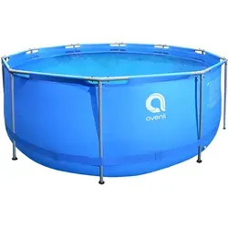 Avenli Frame Pool 366 x 122 cm Single - Rundpool für sommerlichen Badespaß - Swimmingpools - Ideal für Gartenpartys, stabiler Rahmen und einfach aufzubauen, perfekt für die ganze Familie.