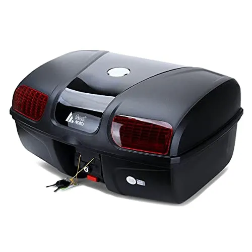 Bagtecs Topcase für Piaggio MP3 Business 300/500 MV47 - Motorradkoffer - 47 Liter - Universalmontage - Wasserdicht - UV-beständig