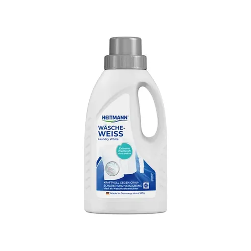 Brauns Heitmann Wäsche Weiß flüssig 500 ml – Für strahlend weiße Wäsche