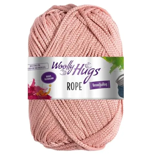Woolly Hugs ROPE 200 g vielseitiges und ideales Taschengarn 140 m, Farbe:035 - antik