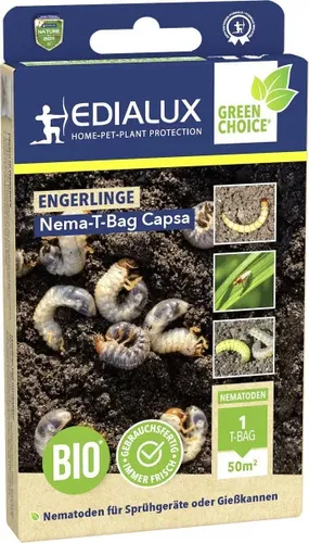Produktbild Edialux Nematoden T-Bag Capsa gegen Engerlinge 50 m²   Pflanzenschutzmittel
