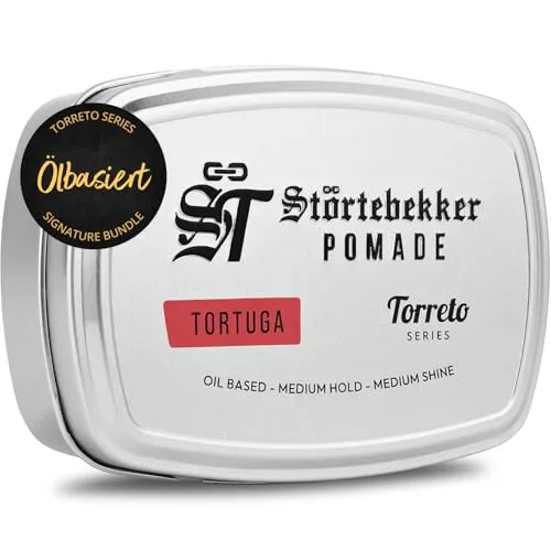 Störtebekker® Premium Pomade Tortuga in weiß von Störtebekker Shaving Accessories
