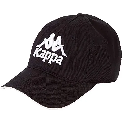 Kappa Unisex Kappa Vendo 707391-19-4006; Mens Cap; Black; One Size Eu ( Uk) Cap Beret, Schwarz, 31 EU