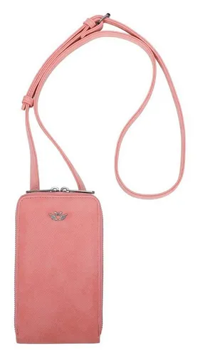 Fritzi aus Preussen Damen Jozy Rub Papaya Umhängetasche - Stylische Umhängetasche mit nicht abnehmbarem Schultergurt, ideal für den Alltag und perfekt organisiert dank zwei Reißverschlussfächern.