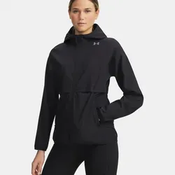 Under Armour Velociti Storm Laufjacke Damen - Schwarz, Silber, Größe L - Die Velociti Storm Laufjacke von Under Armour vereint Stil und Funktionalität. Wasserabweisendes Material und elastisches Gewebe bieten optimalen Komfort und Bewegungsfreiheit für jede Wetterlage.