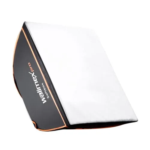 Walimex Pro Softbox Orange Line 40x40 cm für Aurora/Bowens