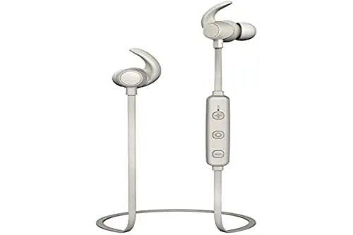Hama Thomson WEAR7208GR Bluetooth Sport In Ear Kopfhoerer In Ear Headset, Lautstaerkeregelung Grau, 00132641