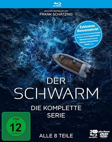 Der Schwarm - Die komplette Serie (2 Blu-rays + Bonus-DVD) - Spannende Sci-Fi-Serie über das Überleben der Menschheit, inklusive Bonus-DVD für tiefere Einblicke, freigegeben ab 12 Jahren.