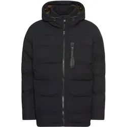 Funktionsjacke CAMEL ACTIVE Herren, Steppware, Blau - Funktionsjacke für Herren in Dark Navy, ideal für Outdoor-Aktivitäten. Mit Kapuze, formstabil und pflegeleicht, perfekt für Spaziergänge oder spontane Treffen.